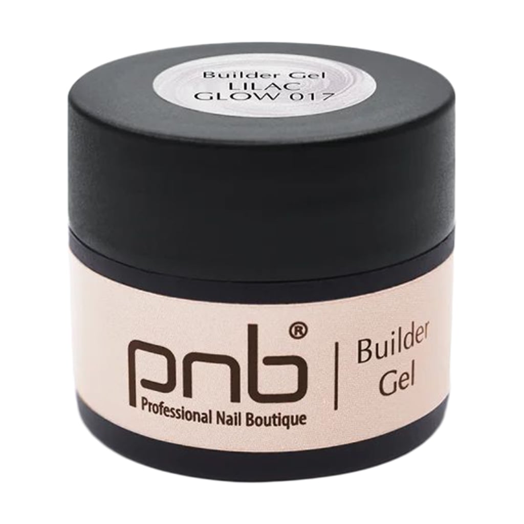 Моделювальний гель для нігтів PNB UV/LED Builder Gel, 017 Lilac Glow, 5 мл